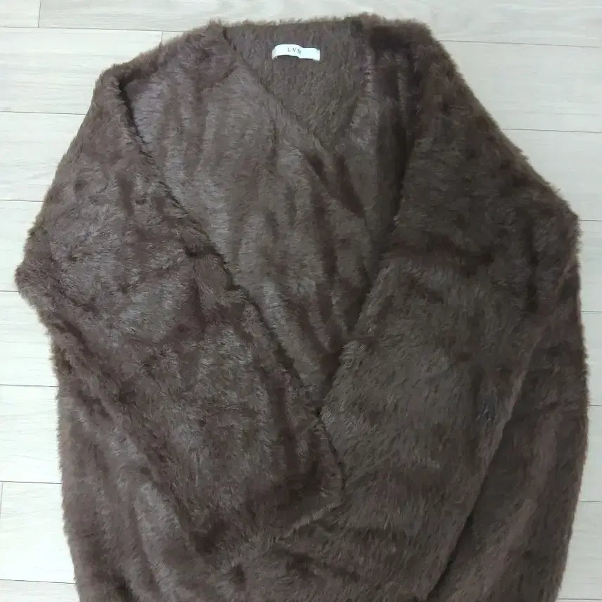 [BUNJANG] Lovemin Bodle Loose Knit Sweater / 러브민 보들 루즈 니트 프랜치블루 브라우니
