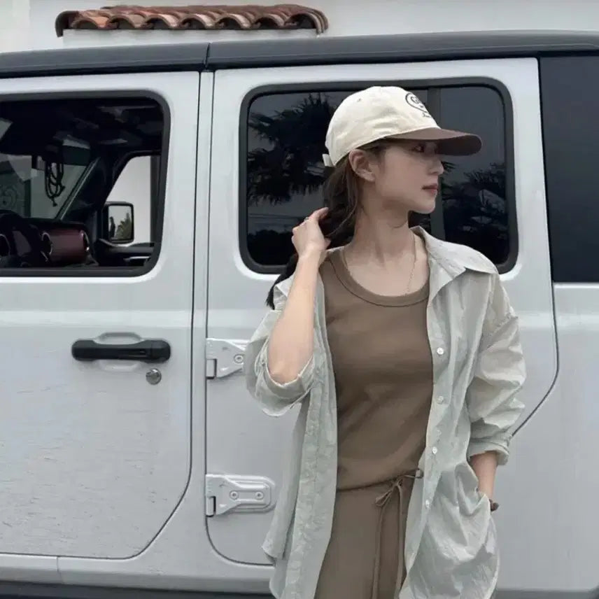 [BUNJANG] Ged Relaxed Fit Shirt / 게드 페이퍼 릴렉스드 셔츠