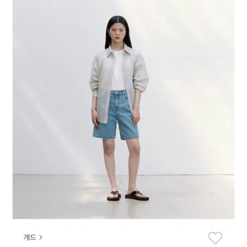 [BUNJANG] Ged Relaxed Fit Shirt / 게드 페이퍼 릴렉스드 셔츠