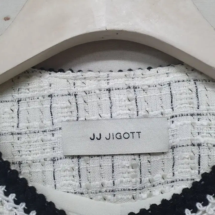 [BUNJANG] JJ JIGOTT Tweed Jacket White / JJ지고트 트위드 자켓 화이트