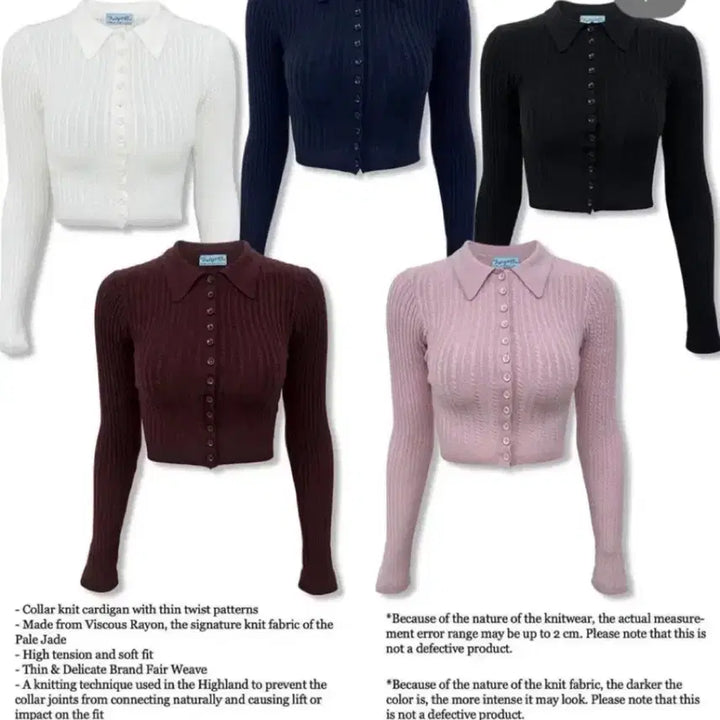 [BUNJANG] Pale Jade Retro Twist Collar Cardigan Black / 페일제이드 레트로 트위스트 카라 가디건 블랙