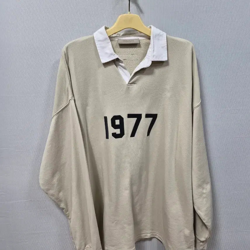 [BUNJANG] Fear of God Essentials 1977 Rugby Oversized Long Sleeve T-Shirt / 피어오브갓 에센셜 1977 럭비 오버핏 L