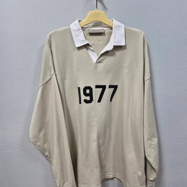[BUNJANG] Fear of God Essentials 1977 Rugby Oversized Long Sleeve T-Shirt / 피어오브갓 에센셜 1977 럭비 오버핏 L