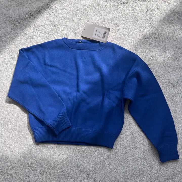 [BUNJANG] WMM Studios Blue Knit Sweater / WMM Studios 블루 니트 새상품