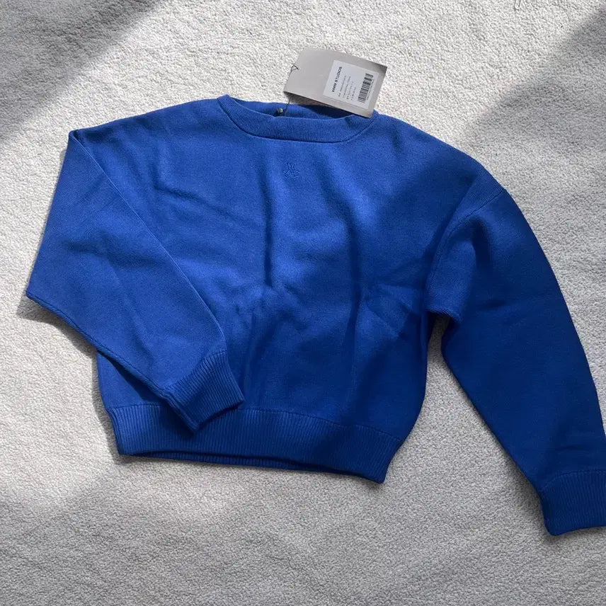 [BUNJANG] WMM Studios Blue Knit Sweater / WMM Studios 블루 니트 새상품