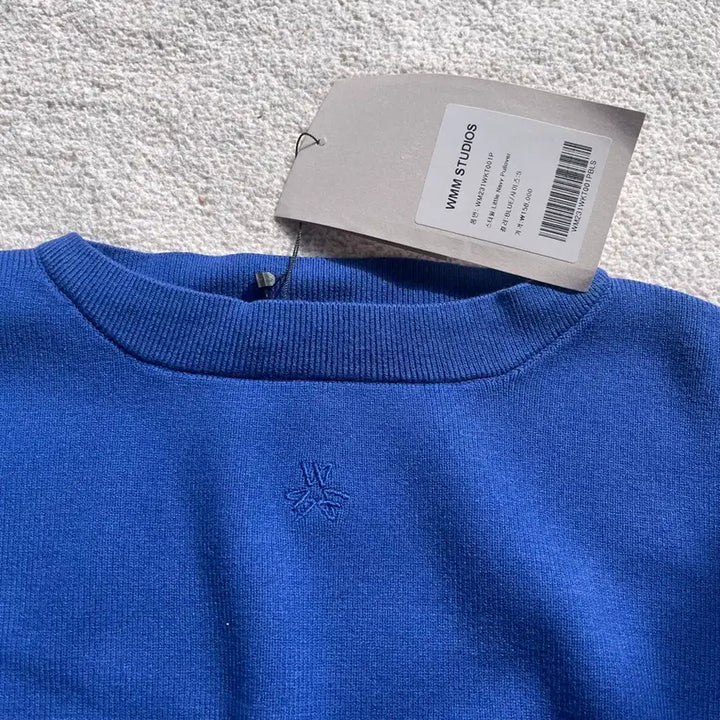 [BUNJANG] WMM Studios Blue Knit Sweater / WMM Studios 블루 니트 새상품