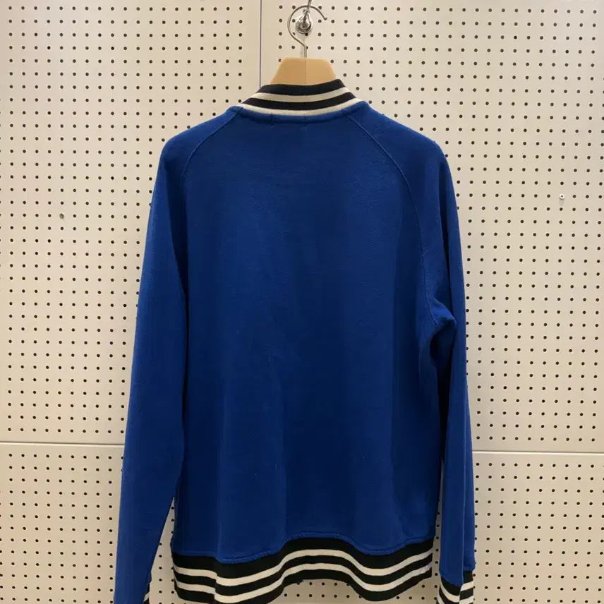 [BUNJANG] Polo Ralph Lauren Pony Logo Zip-Up Varsity Jacket / 폴로 랄프로렌 포니 로고 집업 바시티 자켓 U1074