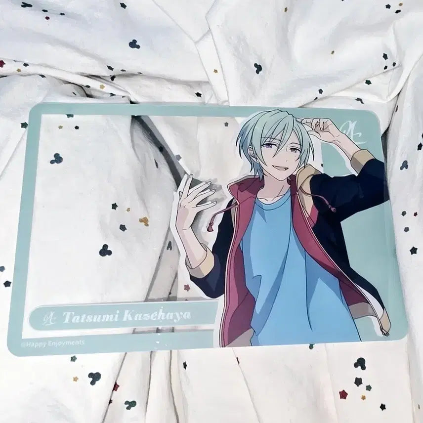 [BUNJANG] Ensemble Stars Hanstar Cafe Tatsumi Clear Frame / 앙스타 한스타 콜라보 카페 한정 5만원 금액 특전 타츠미 클리어 프레임