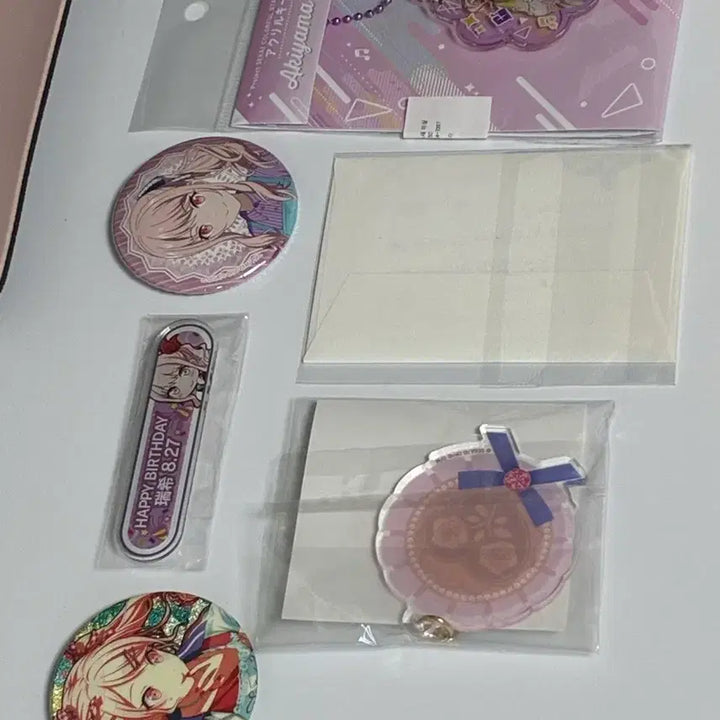 [BUNJANG] Project Sekai Mizuki Akiyama Bundle Set / 프로세카 아키야마 미즈키 굿즈 캔뱃지 키링 일괄