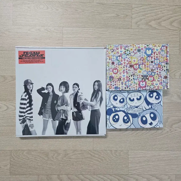 [BUNJANG] NewJeans Haerin, Hanni &amp; Group Get Up Album Bundle Set / 택포일괄) 뉴진스 get up 슈퍼네추럴 하우스윗 앨범 해린하니단체포카