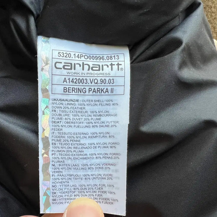 [BUNJANG] Carhartt WIP Bering Parka XS / 칼하트 Wip / 베링파카 / xs