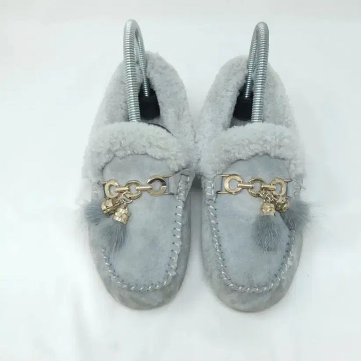 [BUNJANG] UGG Moccasin Gray / UGG 어그 모카신 220mm 그레이