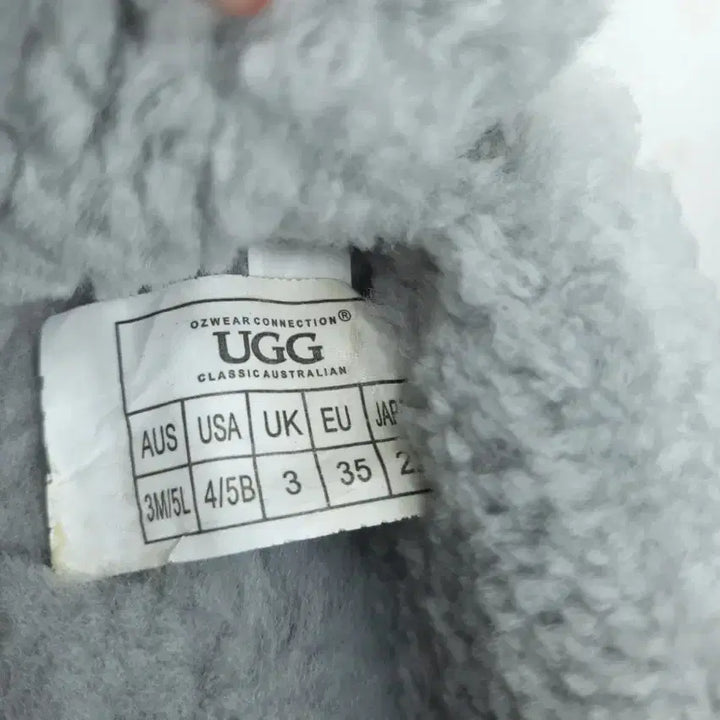 [BUNJANG] UGG Moccasin Gray / UGG 어그 모카신 220mm 그레이