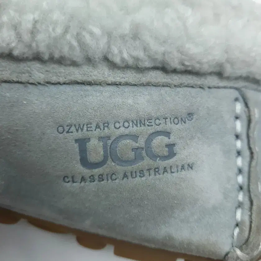 [BUNJANG] UGG Moccasin Gray / UGG 어그 모카신 220mm 그레이