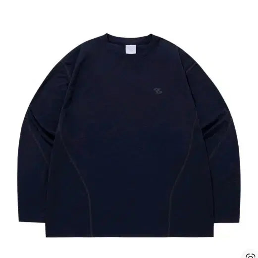 [BUNJANG] Sansan Gear Stretch Long Sleeve Navy Shirt / [사이즈3] 산산기어 스트레치 롱 슬리브 네이비 새상품