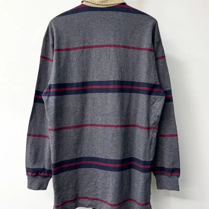 [BUNJANG] Gant Striaes Rugby Shirt / 간트 스트라이츠 럭비 셔츠