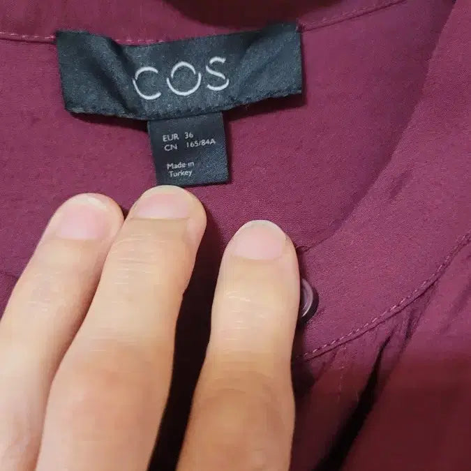 [BUNJANG] COS Frill Detail Dress / 코스 프릴 원피스 36ㅡ거의새것