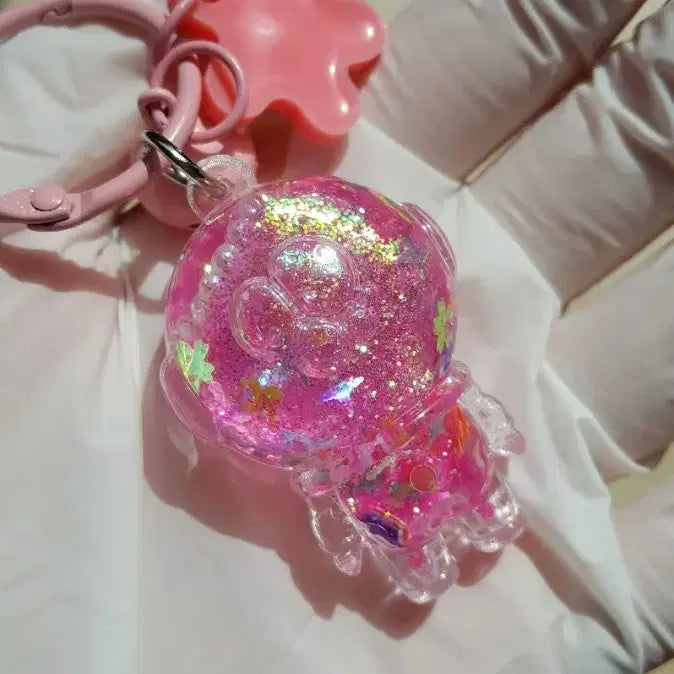 [BUNJANG] Glittering Astronaut Keyring / 반짝이 키링