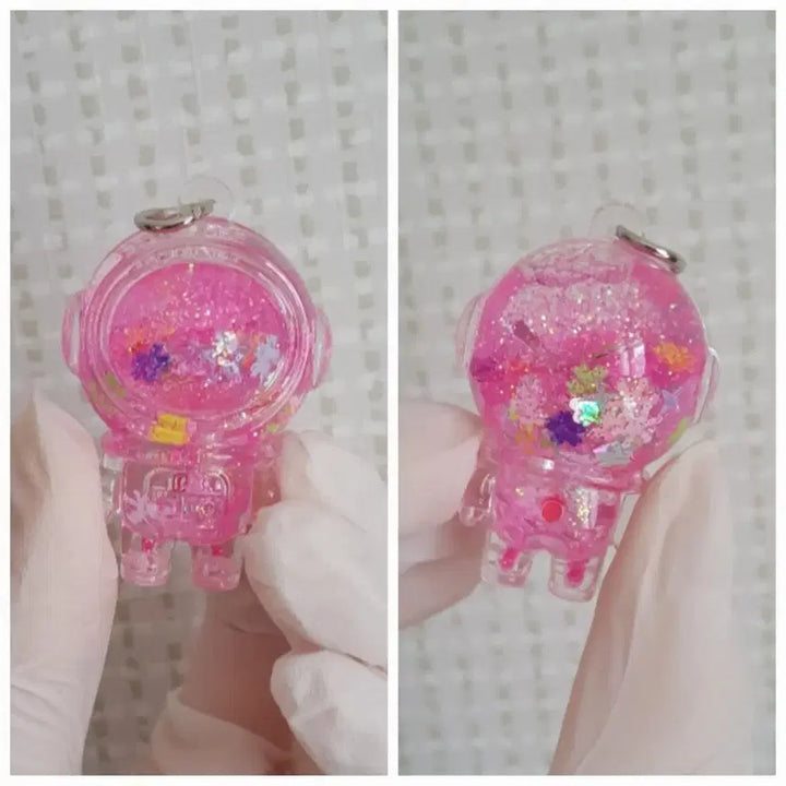 [BUNJANG] Glittering Astronaut Keyring / 반짝이 키링