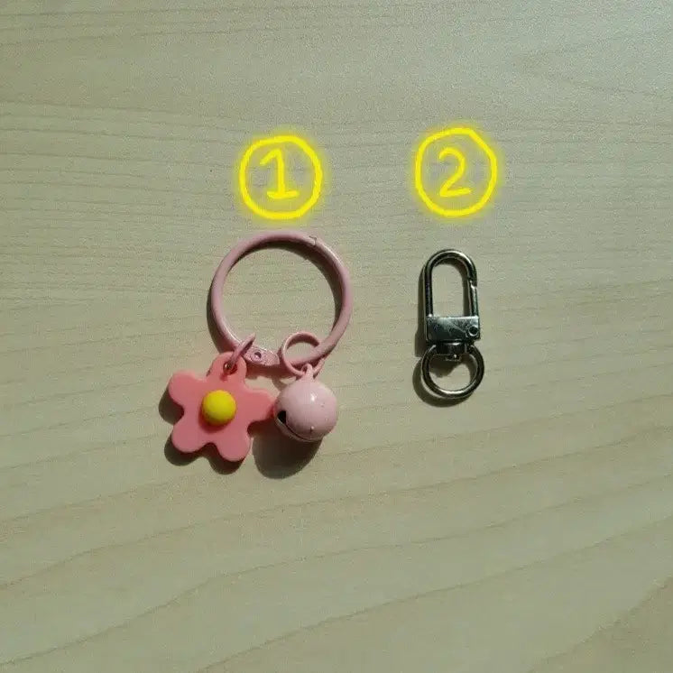 [BUNJANG] Glittering Astronaut Keyring / 반짝이 키링