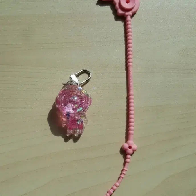 [BUNJANG] Glittering Astronaut Keyring / 반짝이 키링