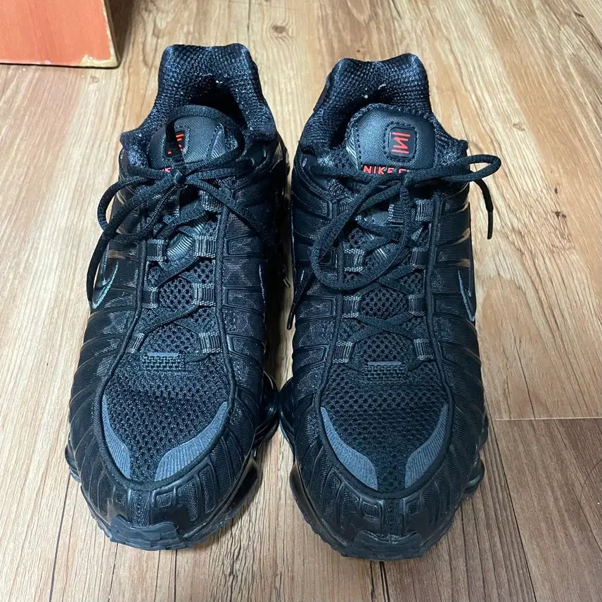[BUNJANG] Nike Shox TL All Black Sneakers / 나이키 샥스 TL 올블랙 운동화