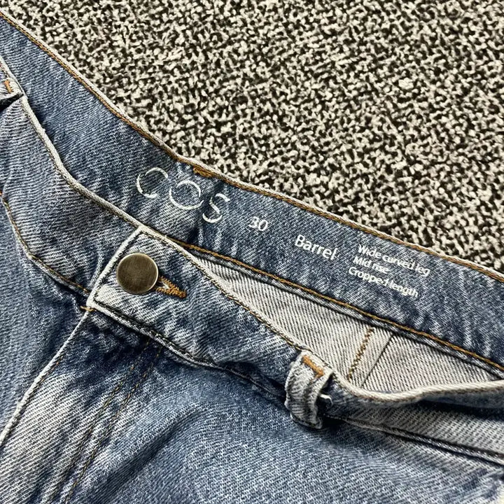 [BUNJANG] Cos Wide Barrel Denim Jeans / 빈티지9. Cos 코스 와이드 베럴 데님 청바지 진 팬츠