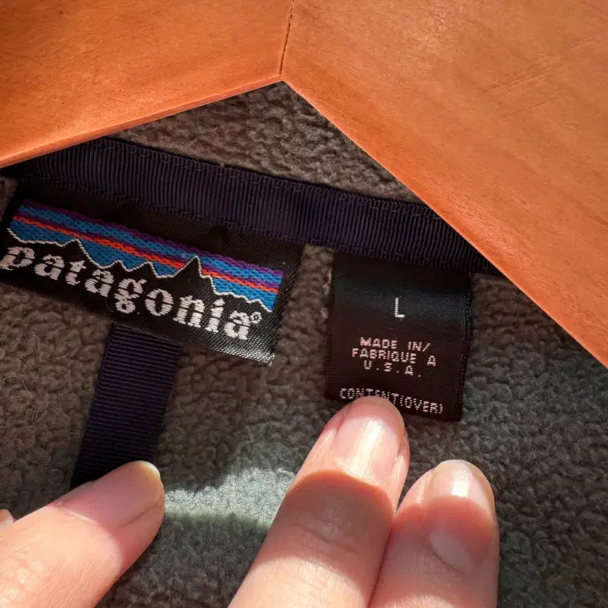 [BUNJANG] Patagonia Vintage Deep Pile Fleece Jacket / 90s 파타고니아 빈티지 딥파일 플리스 그린
