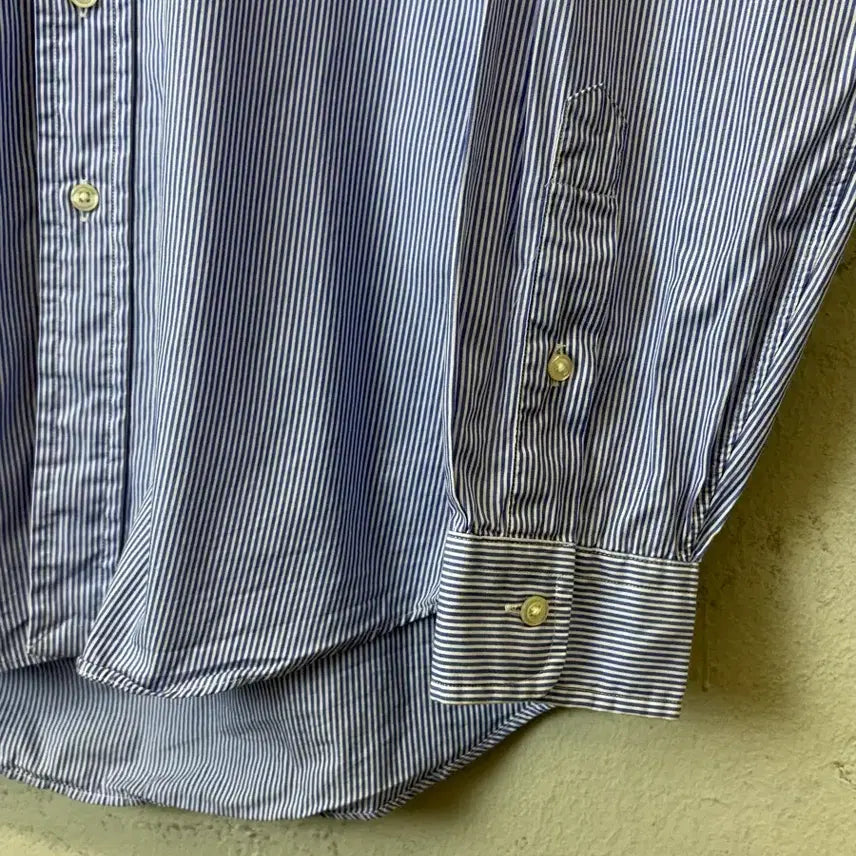 [BUNJANG] Polo Ralph Lauren Classic Striped Shirt / [S] 폴로랄프로렌 스트레치 클래식 스트라이프 셔츠