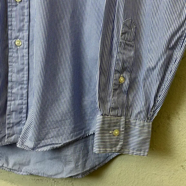 [BUNJANG] Polo Ralph Lauren Classic Striped Shirt / [S] 폴로랄프로렌 스트레치 클래식 스트라이프 셔츠