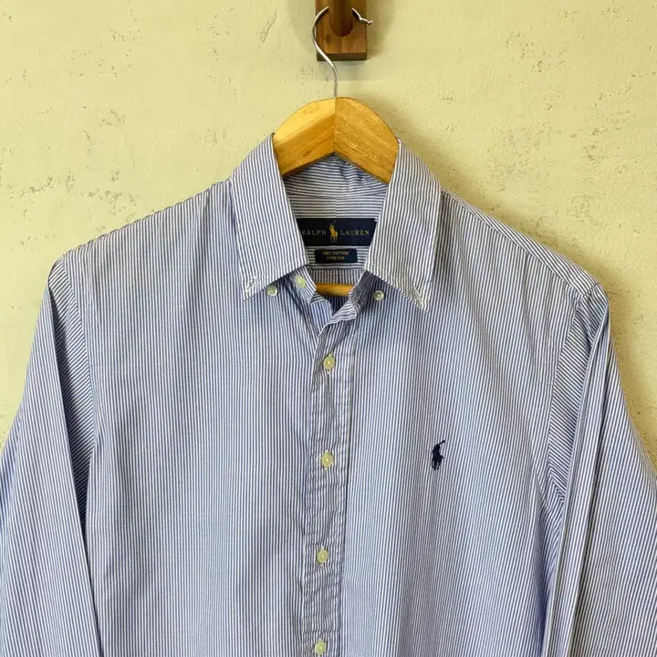 [BUNJANG] Polo Ralph Lauren Classic Striped Shirt / [S] 폴로랄프로렌 스트레치 클래식 스트라이프 셔츠