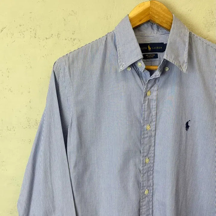 [BUNJANG] Polo Ralph Lauren Classic Striped Shirt / [S] 폴로랄프로렌 스트레치 클래식 스트라이프 셔츠