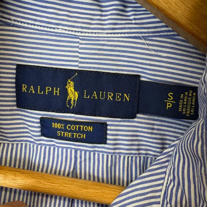 [BUNJANG] Polo Ralph Lauren Classic Striped Shirt / [S] 폴로랄프로렌 스트레치 클래식 스트라이프 셔츠