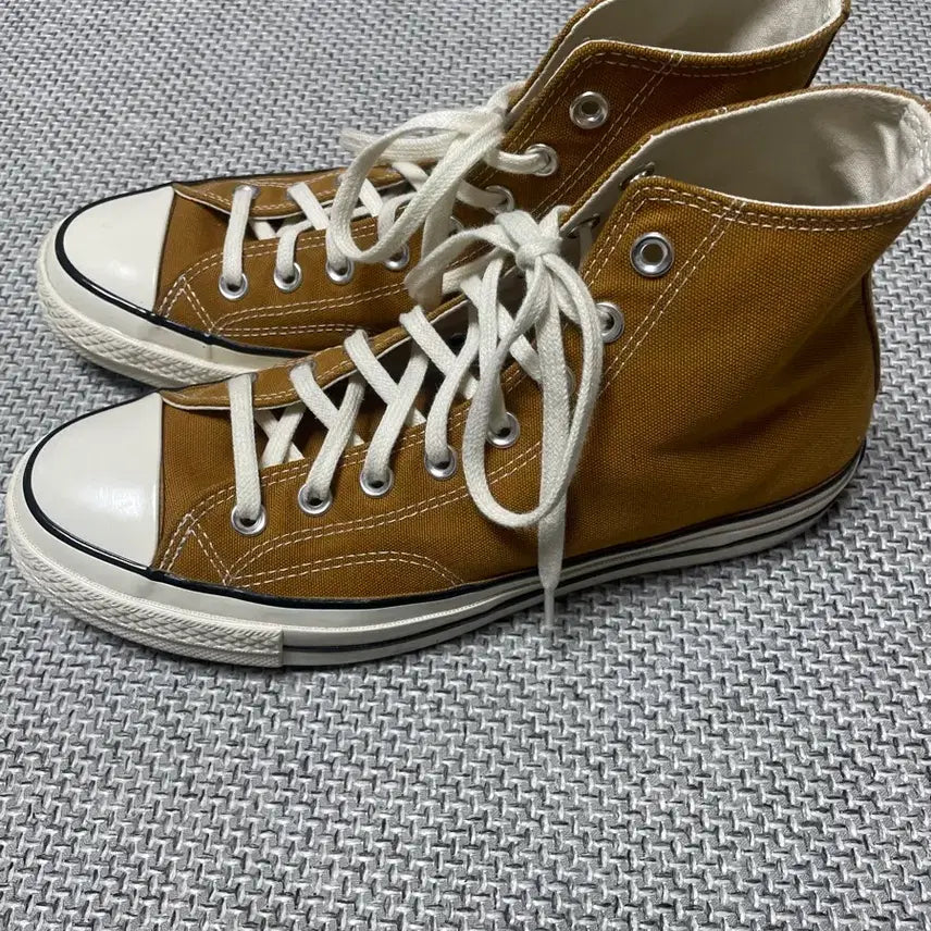 [BUNJANG] Converse Chuck 70 High Dark Soba Sneakers / 컨버스 척70 하이  다크소바 270