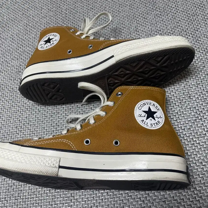 [BUNJANG] Converse Chuck 70 High Dark Soba Sneakers / 컨버스 척70 하이  다크소바 270