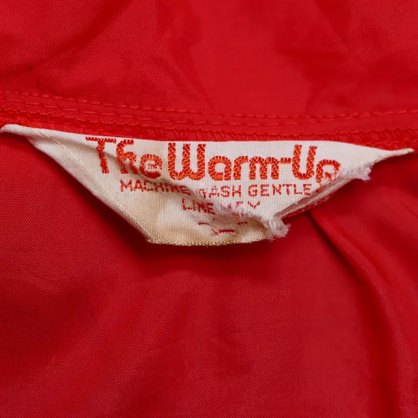 [BUNJANG] Vintage 80s The Warm-Up Nylon Coach Jacket / [L] 빈티지 80s 나일론 코치자켓 Coach Jacket 커스텀 패치