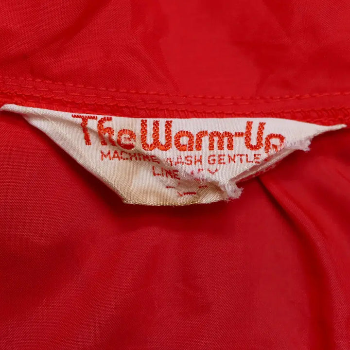 [BUNJANG] Vintage 80s The Warm-Up Nylon Coach Jacket / [L] 빈티지 80s 나일론 코치자켓 Coach Jacket 커스텀 패치