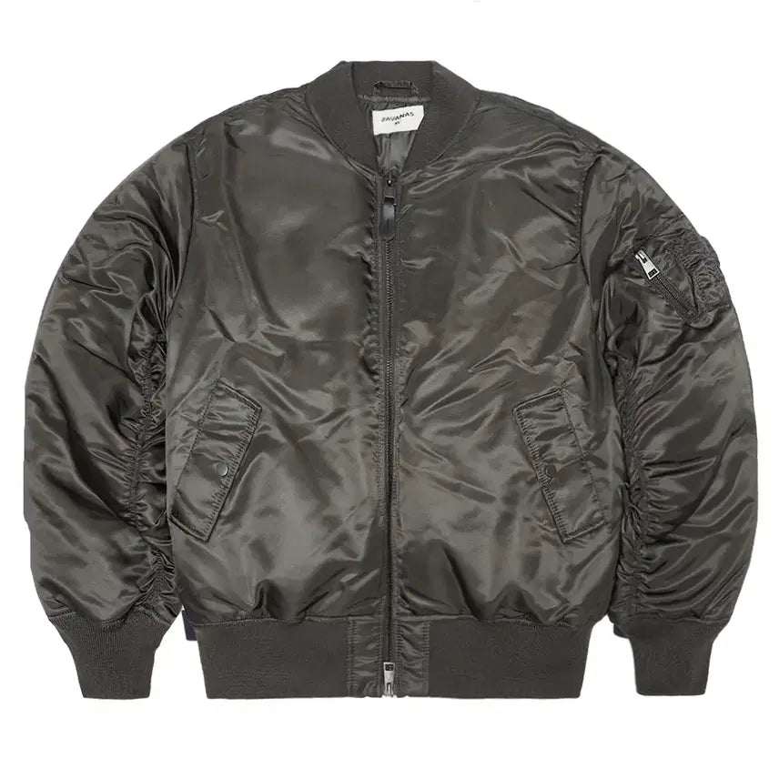 [BUNJANG] Jabanos MA-1 Black Khaki Jacket / [새상품]자바나스 마원 ma1 블랙카키 M