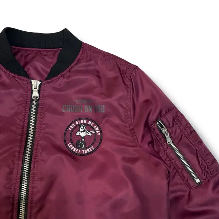 [BUNJANG] Looney Tunes Bugs Bunny MA-1 Bomber Jacket / [S] 루니툰즈 벅스버니 ma-1 봄버 자켓