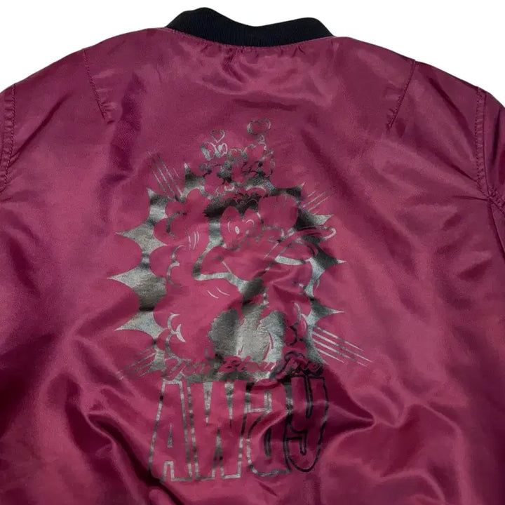 [BUNJANG] Looney Tunes Bugs Bunny MA-1 Bomber Jacket / [S] 루니툰즈 벅스버니 ma-1 봄버 자켓
