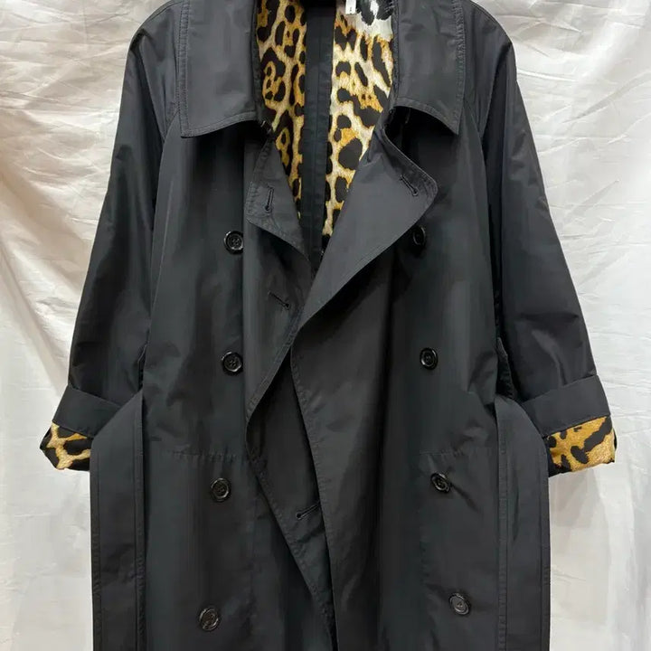 [BUNJANG] Yves Saint Laurent Black Trench Coat / 입생로랑 블랙 트렌치 코트40/55~66사이즈(정품)