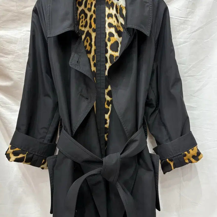 [BUNJANG] Yves Saint Laurent Black Trench Coat / 입생로랑 블랙 트렌치 코트40/55~66사이즈(정품)