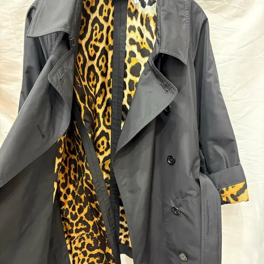 [BUNJANG] Yves Saint Laurent Black Trench Coat / 입생로랑 블랙 트렌치 코트40/55~66사이즈(정품)