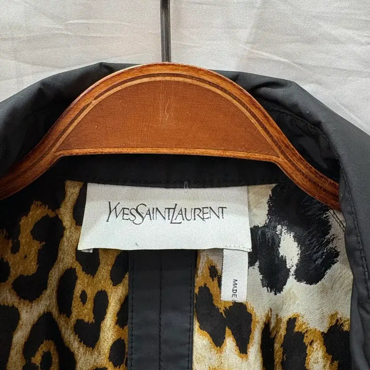 [BUNJANG] Yves Saint Laurent Black Trench Coat / 입생로랑 블랙 트렌치 코트40/55~66사이즈(정품)