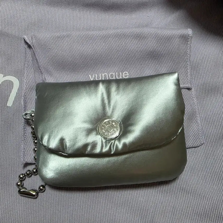 [BUNJANG] Vunque Orbit Comforter Shoulder Medium Silver Bag / 분크 새상품_오르빗 컴포터 숄더 미듐 실버