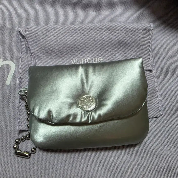 [BUNJANG] Vunque Orbit Comforter Shoulder Medium Silver Bag / 분크 새상품_오르빗 컴포터 숄더 미듐 실버
