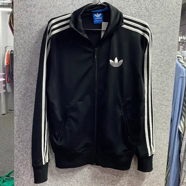 [BUNJANG] Adidas Firebird Black Track Top Jersey / 아디다스 파이어버드 블랙 트랙탑 져지 B4319