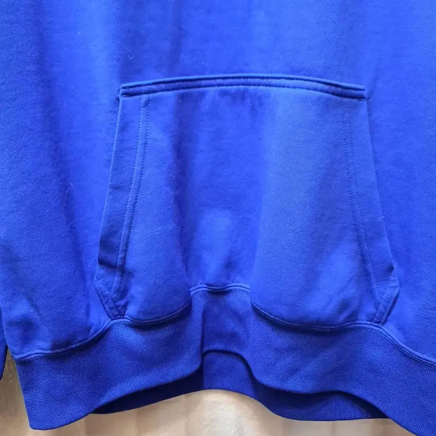 [BUNJANG] Adidas Blue Hoodie / 아디다스 삼선 블루 후드티