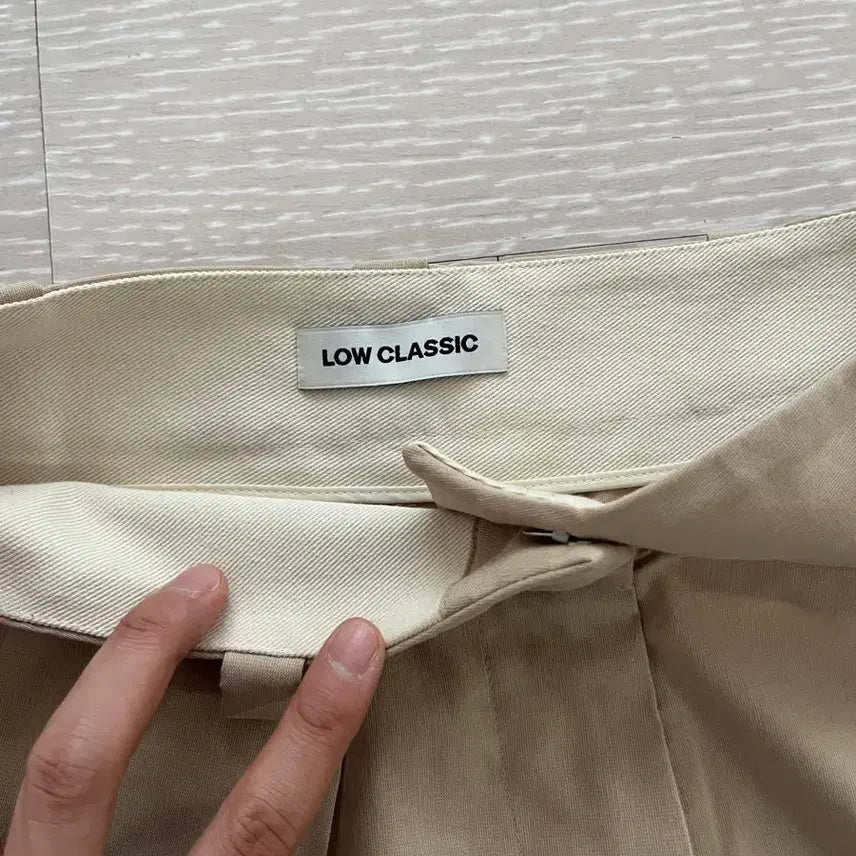 [BUNJANG] Low Classic Linen Pants 22FW / [S] 로우클래식 린넨 팬츠 22fw