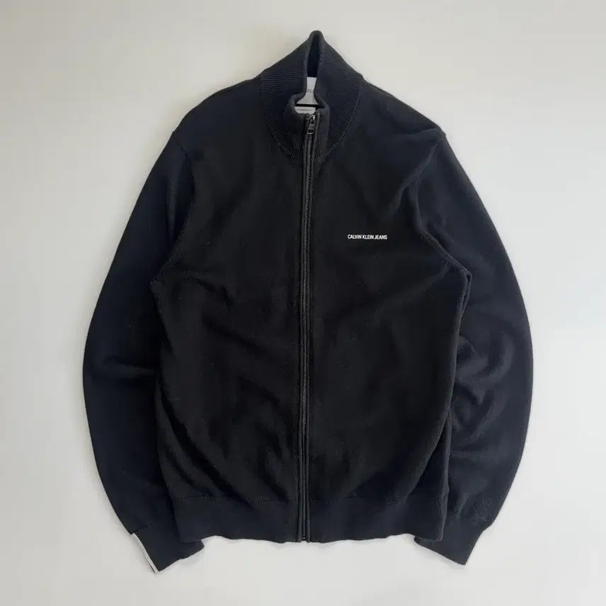 [SOLD OUT] Calvin Klein jeans 켈빈클라인 블랙 니트 집업